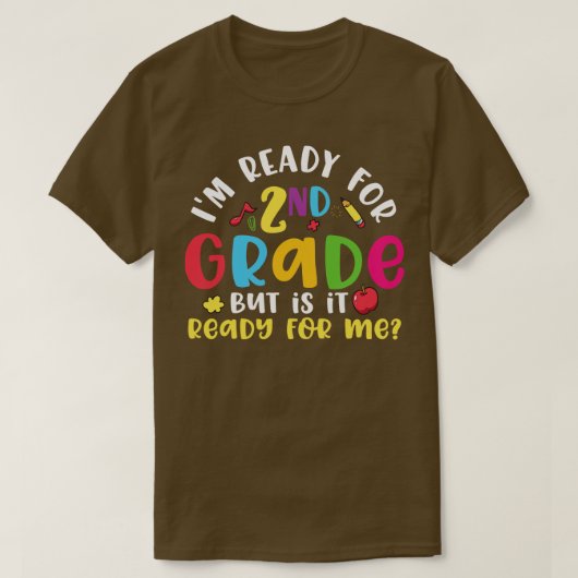 Terug naar school (34) t-shirt (Design voorkant)