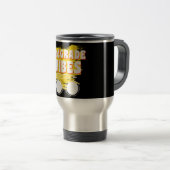 Terug naar school 3e graad Vibes Shirt Eerste dag  Reisbeker (Voorkant rechts)