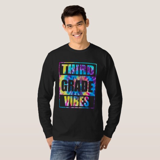 Terug naar school 3e klas Vibes First Day Docer K T-shirt (Voorkant volledig)