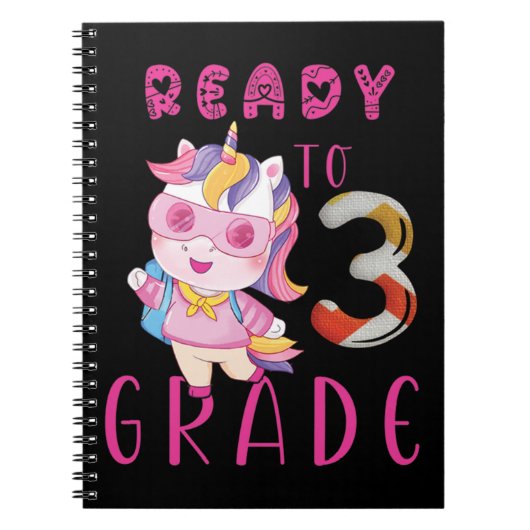 Terug naar school, 3e leerjaar notitieboek (Voorkant)