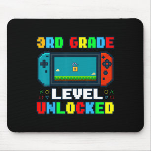 Terug naar school 3e leerjaar ontgrendeld gamer ki muismat