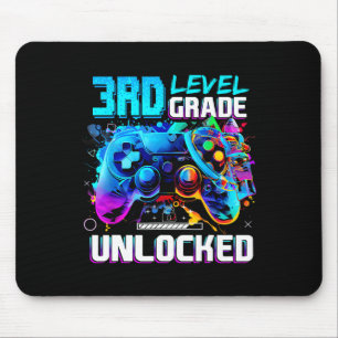Terug naar school 3e leerjaar ontgrendeld gamer ki muismat