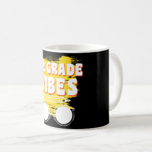 Terug naar school 4e klas Vibes Shirt Eerste dag K Koffiemok