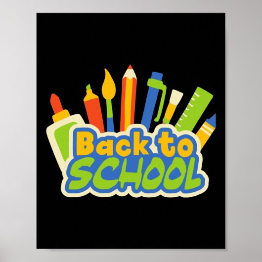 Terug naar school 5 poster (Voorkant)