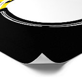 Terug naar school 6e graad Vibes Shirt Eerste dag  Poster (Hoek)