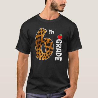 Terug naar school 6e klas voor lerarenopleiding t-shirt