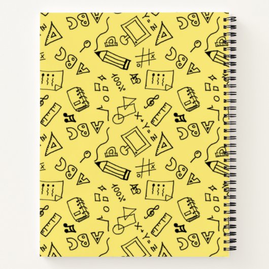 terug naar school 7 notitieboek (Achterkant)