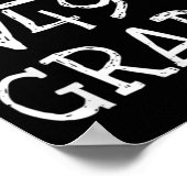 Terug naar school 7e Grade Square wortel van 49 Wi Poster (Hoek)