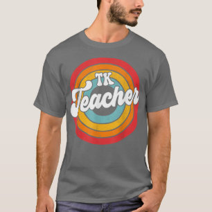 Terug naar school 80s Leraren squad, Retro Vintage T-shirt