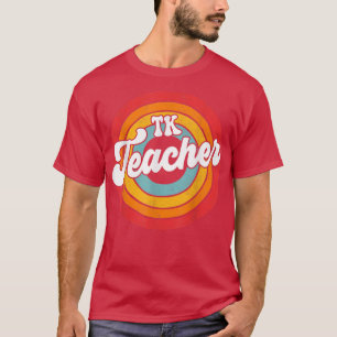 Terug naar School 80s Teacher squad, Retro TK T-shirt