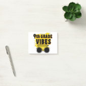 Terug naar school 9e klas vibes shirt eerste dag k post-it® notes (Kantoor)
