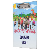 Terug-naar-school Aanpasbaar Klembord (Links)