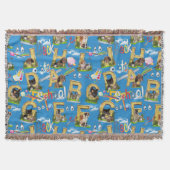 Terug naar School ABC Herhaal ontwerp Deken (Voorkant)