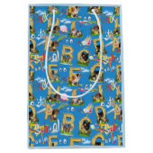 Terug naar School ABC Herhaal ontwerp Medium Cadeauzakje (Voorkant)