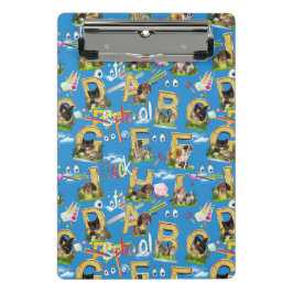 Terug naar School ABC Herhaal ontwerp Mini Klembord