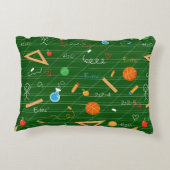 Terug naar school accent kussen (Achterkant)