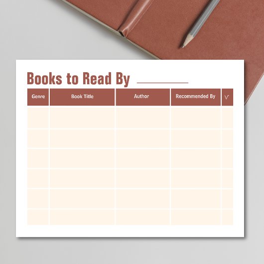 Terug naar School Accessoires lezen Boekenclub Notitieblok