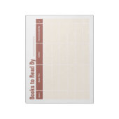 Terug naar School Accessoires lezen Boekenclub Notitieblok (Linkerzijde)