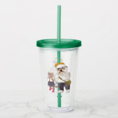 Terug naar School Acryl Drinkbeker (Voorkant)