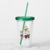 Terug naar School Acryl Drinkbeker (Achterkant)
