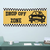 Terug naar school - Afkorting Zone Gecontroleerd R Spandoek (Beurs)