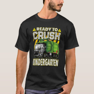 Terug naar school Afvalwagen klaar om kleuterscho T-shirt