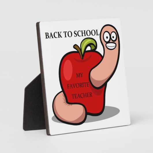 "TERUG NAAR SCHOOL" APPARAAT FOTOPLAAT (Voorkant)