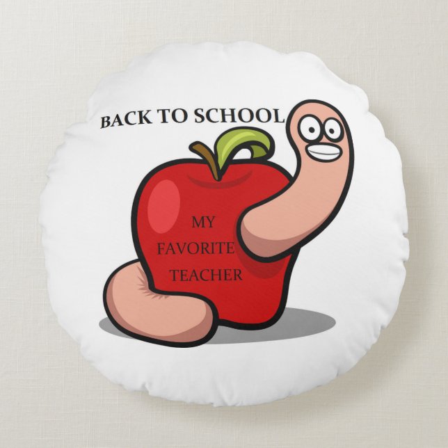 "TERUG NAAR SCHOOL" APPARAAT ROND KUSSEN (Voorkant)