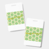 Terug naar school badge (Voor- en achterkant)