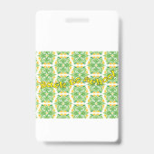 Terug naar school badge (Achterkant)