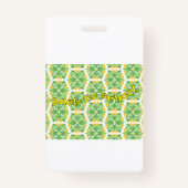 Terug naar School Badge (Voorkant)