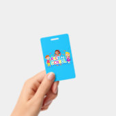 Terug naar school badge (Handheld)