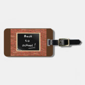 Terug naar school bagagelabel (Voorkant horizontaal)