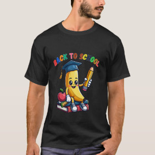 Terug naar school Banana Funny Banana Outfit voor  T-shirt