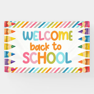 Terug naar school banner