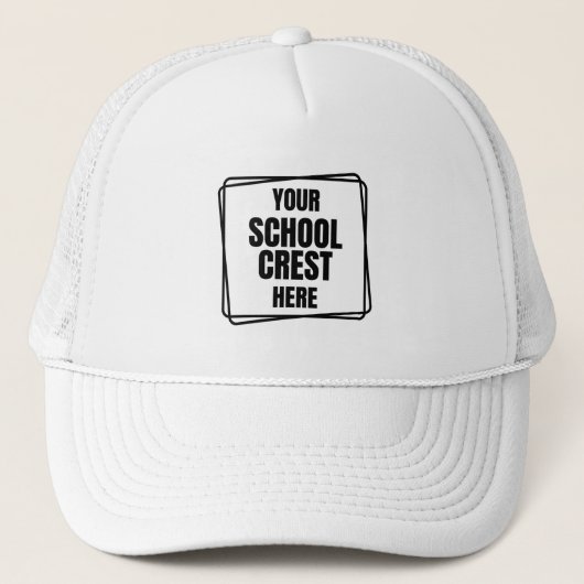 Terug naar School Baseball Team Spelers & Coach Pe Trucker Pet (Voorkant)