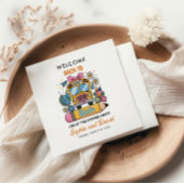 Terug naar school Bash! Bewerkbaar Einde van het Z Servet