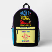 Terug naar school Bash Nieuwe manieren Bedrukte Rugzak (Voorkant)