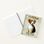 Terug naar school Beagle notitieboek (Binnen)