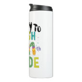 Terug naar school ben ik klaar om 11e gradendinnaa thermosbeker (Geroteerd rechts)