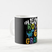 Terug naar school ben ik klaar om de 6de graad din koffiemok (Voorkant links)