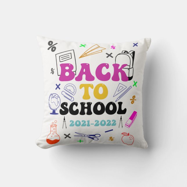 Terug naar school | Beste cadeau voor de eerste sc Kussen (Voorkant)