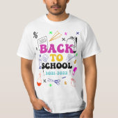 Terug naar school | Beste cadeau voor de eerste sc T-shirt (Voorkant)
