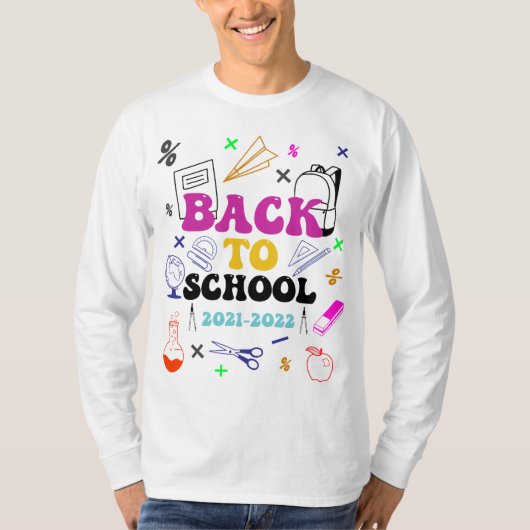 Terug naar school | Beste cadeau voor de eerste sc T-shirt (Voorkant)