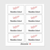 Terug naar School - Bezoekersgroepen Stickers (Vel)