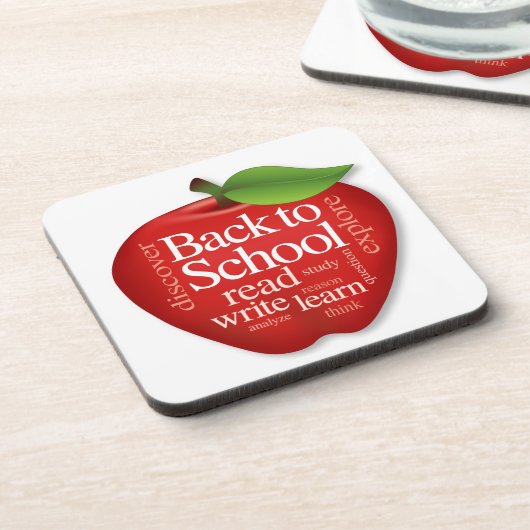 Terug naar School Bier Onderzetter (Linkerzijde)