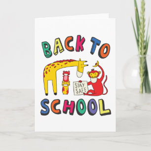 Terug naar school - Blijf veilig Kaart