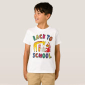 Terug naar school - Blijf veilig T-shirt (Voorkant volledig)
