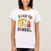 Terug naar school - Blijf veilig T-shirt (Voorkant)