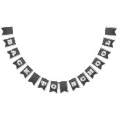 Terug naar school - bord ontwerpbanner vlaggetjes (Alle)